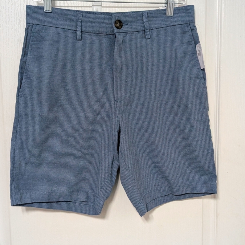 Old Navy Mens Slim Linen Blend  Shorts. Size 30. NEW With Tags